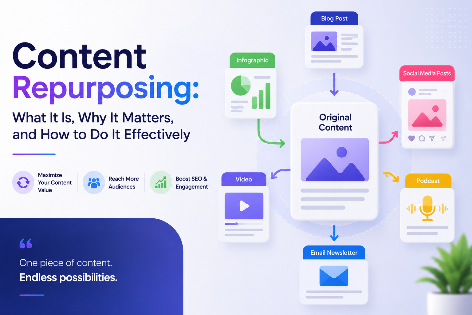 Content Repurposing: What It Is, Why It Matters, and How to Do It Effectively